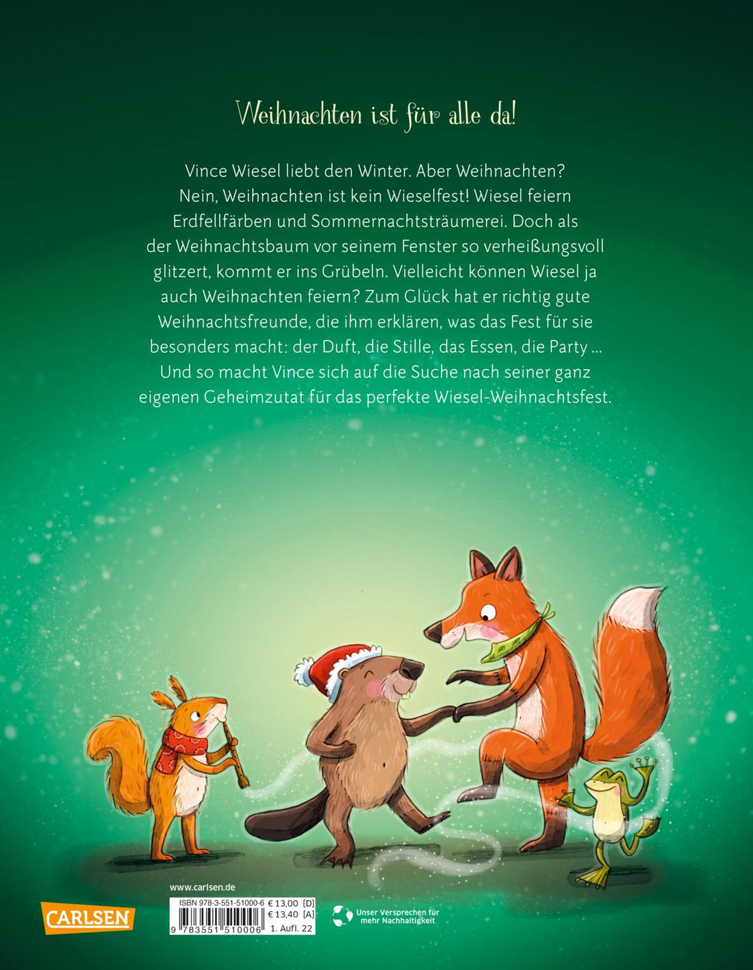 Wie feiern Wiesel Weihnachten?