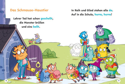 Die Schule der Monster mit Sam und Marie: Einfach Lesen Lernen