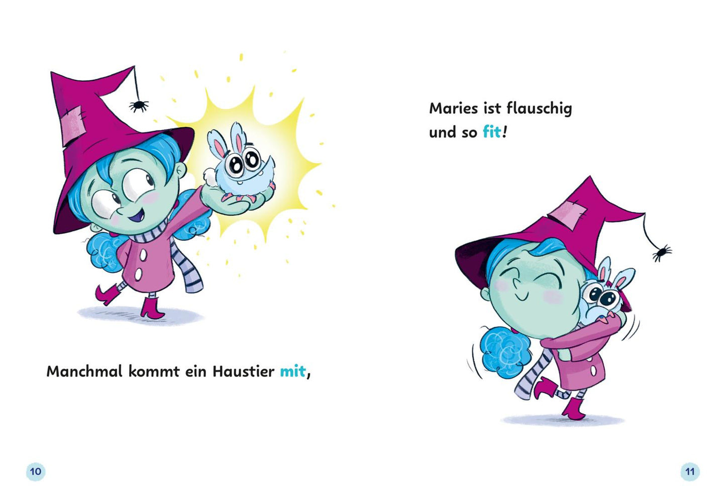 Die Schule der Monster mit Sam und Marie: Einfach Lesen Lernen