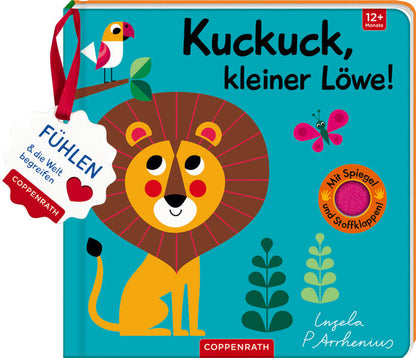 Mein Filz-Fühlbuch: Kuckuck, kleiner Löwe! Fühlen und die Welt begreifen