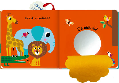 Mein Filz-Fühlbuch: Kuckuck, kleiner Löwe! Fühlen und die Welt begreifen