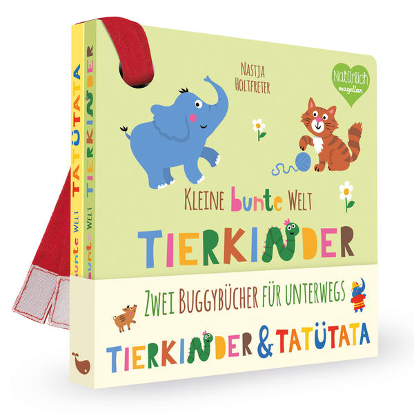 Kleine bunte Welt - Tierkinder &amp; Tatütata: Zwei Buggybücher für unterwegs