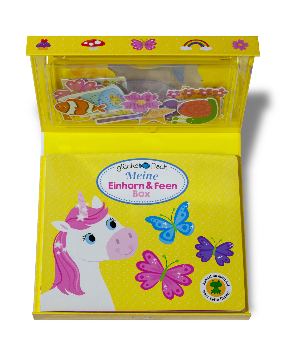 Glücksfisch: Meine Einhorn und Feen-Box: Vorlesen - Puzzlen - Spielen