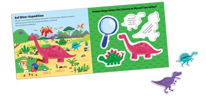 Glücksfisch: Meine Dino-Box: Vorlesen - Puzzlen - Spielen
