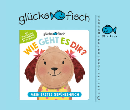 Glücksfisch: Wie geht es dir? Mein erstes Gefühle-Buch: Gefühle erkennen, verstehen, benennen