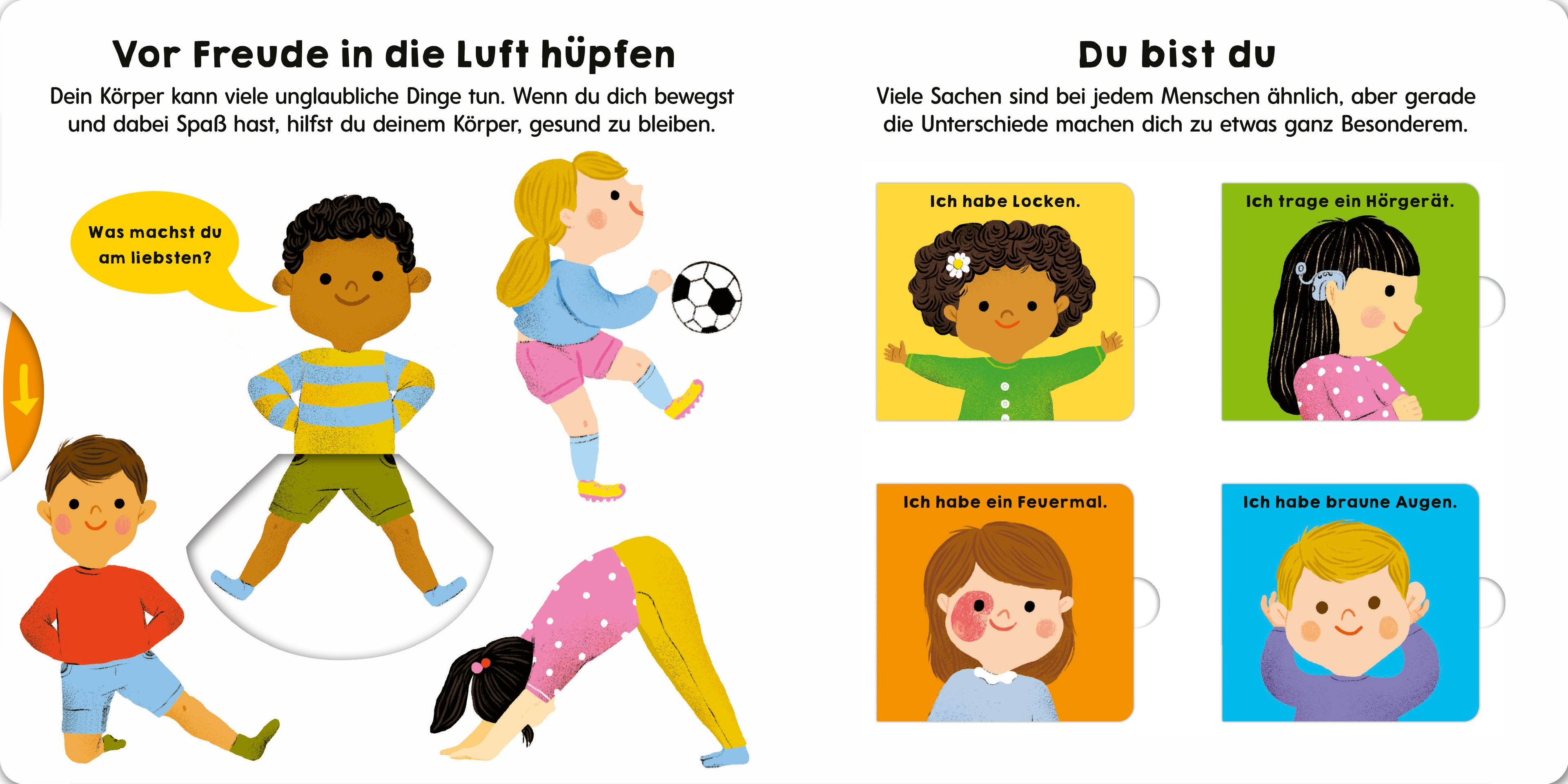 Glücksfisch: Hallo, das bin ich! Mein allererstes Körperbuch