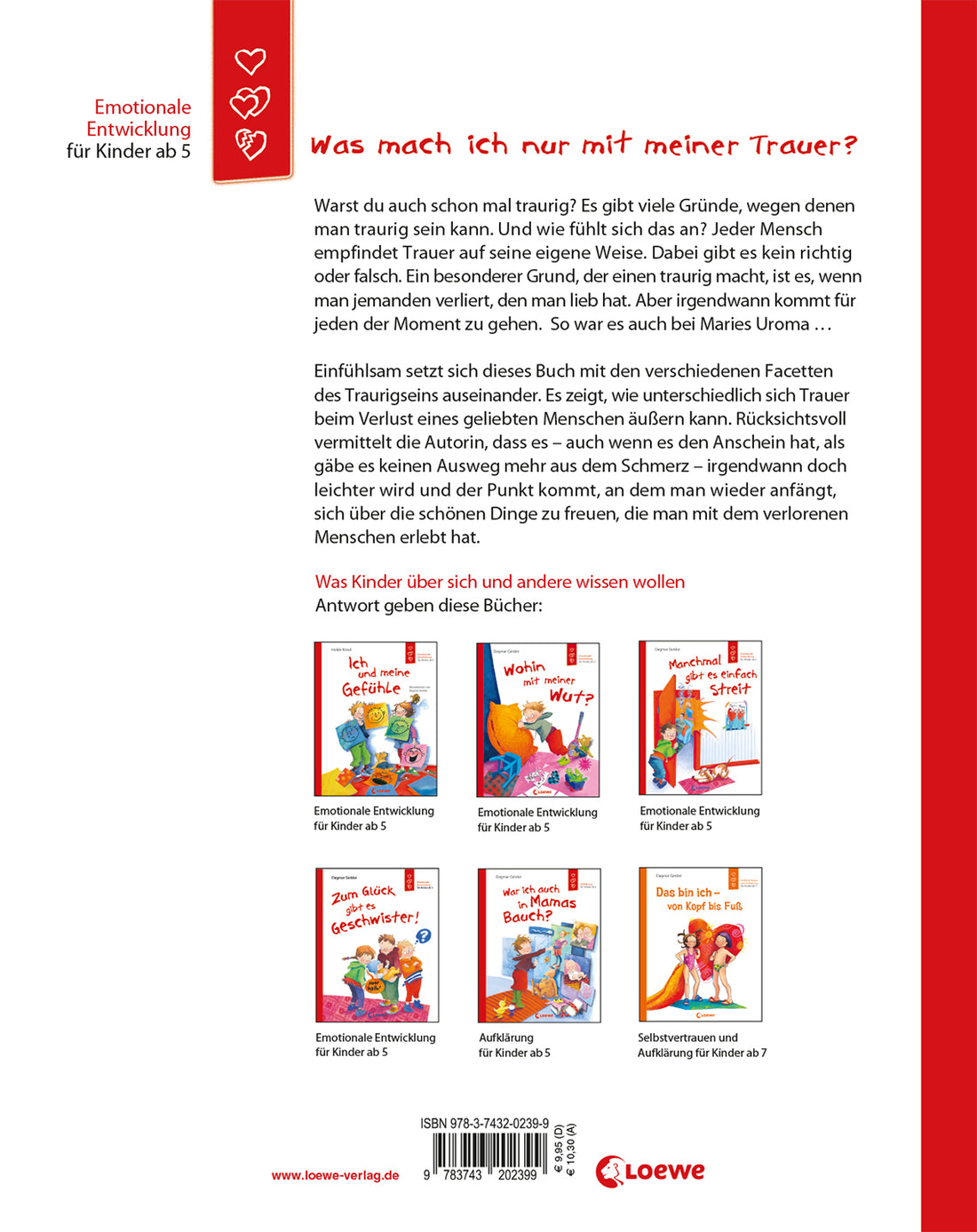 Was mach ich nur mit meiner Trauer? (Starke Kinder, glückliche Eltern)