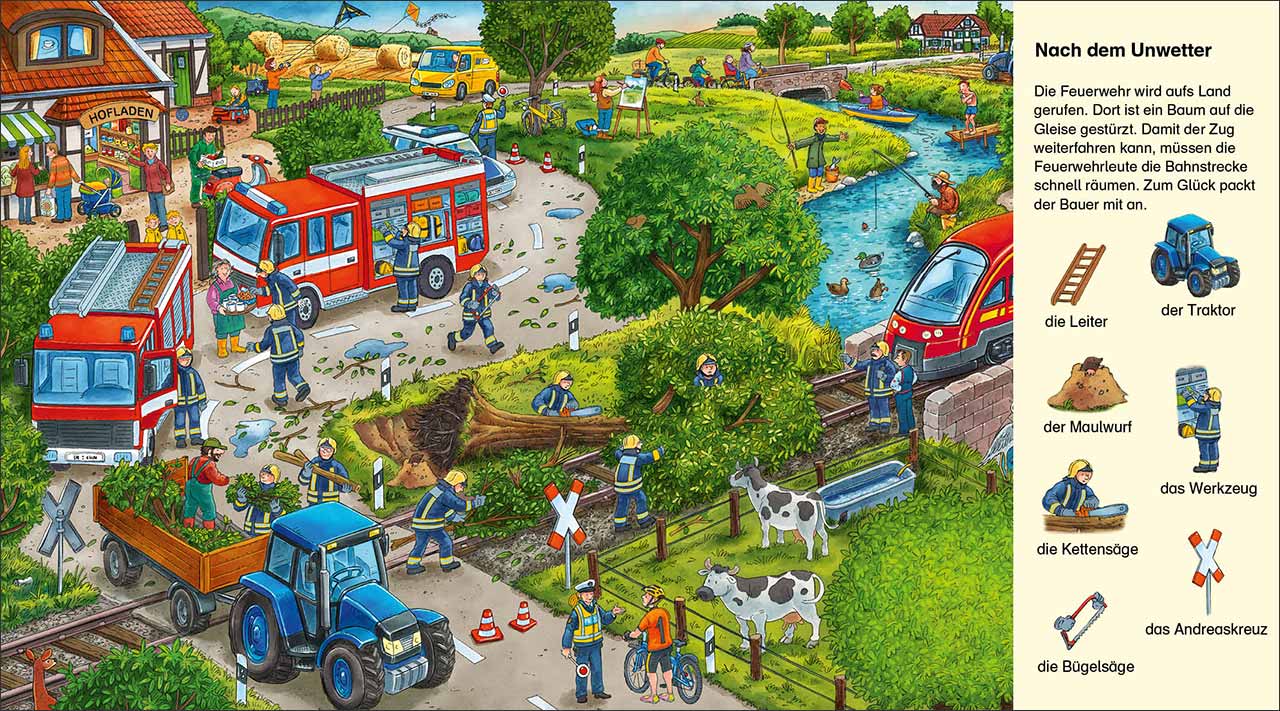 Suche und finde! - Feuerwehr: Mit 66 spielerischen Suchaufgaben - Wimmelbuch ab 2 Jahre