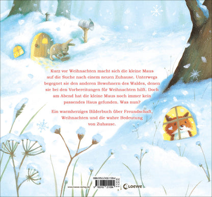 Die kleine Maus feiert Weihnachten: Bilderbuch zum Vorlesen für Kinder ab 3 Jahre
