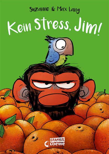 Kein Stress, Jim! Lustiges Comic-Buch über den Umgang mit Stress und Gefühlen