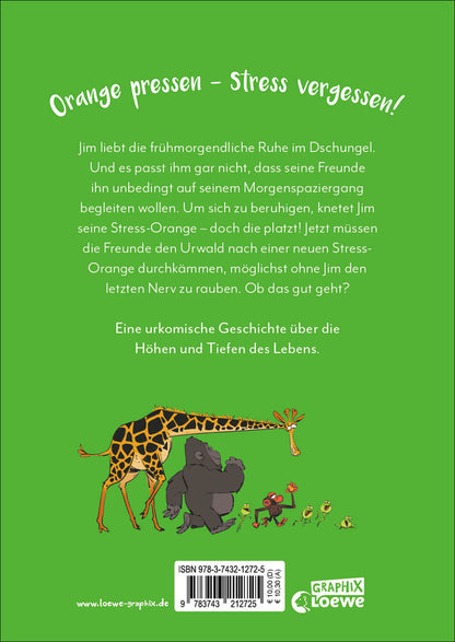 Kein Stress, Jim! Lustiges Comic-Buch über den Umgang mit Stress und Gefühlen