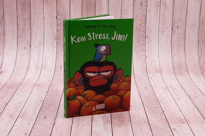 Kein Stress, Jim! Lustiges Comic-Buch über den Umgang mit Stress und Gefühlen