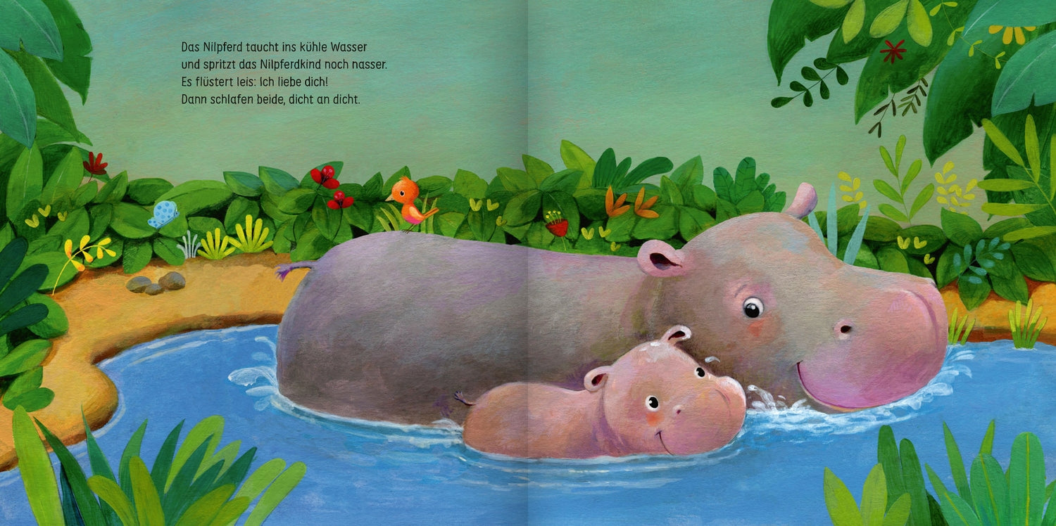 Wie kleine Tiere schlafen gehen: Mein Bilderbuch