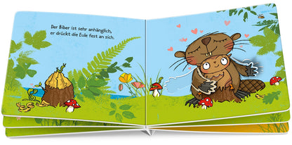 Die kleine Eule will kuscheln: Pappbilderbuch mit Liebhabe-Klappen für Kinder ab 2 Jahren