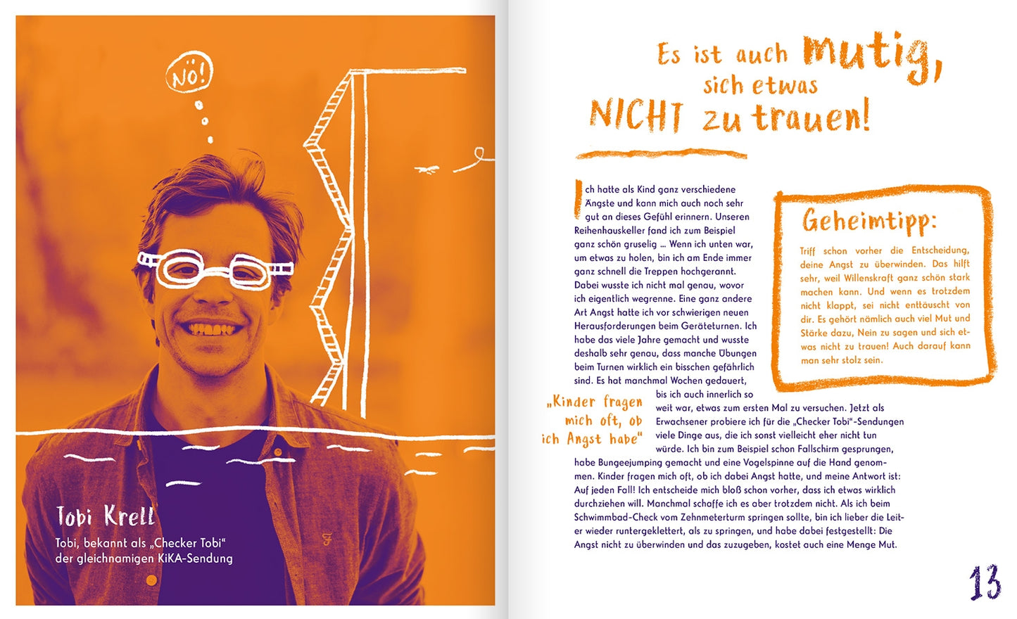 Keine Angst vor der Angst. Ein Buch wie 100 Freundinnen und Freunde