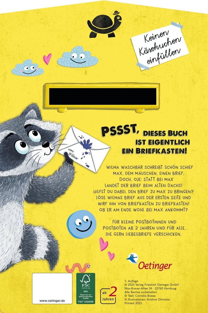 Ab geht die Post: Mach mit und wirf den Brief ein!