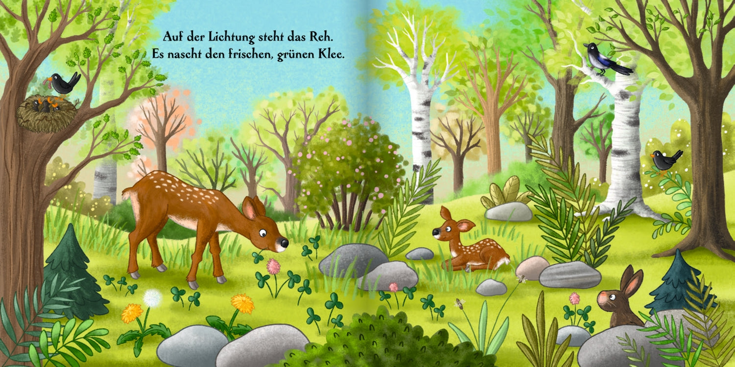 Es wird Frühling hier im Wald