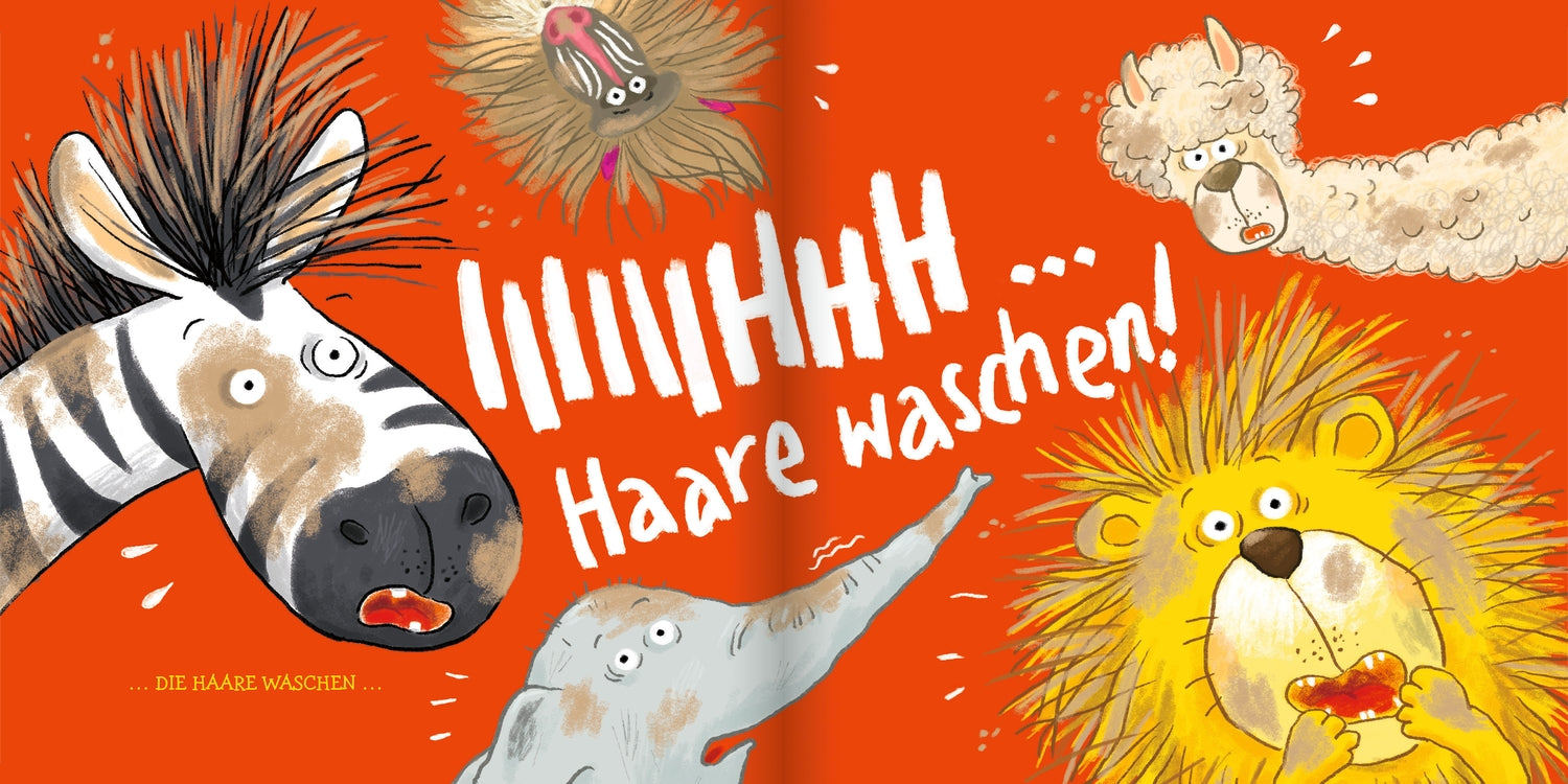 Nicht die Haare waschen: Ein Mitmachbuch