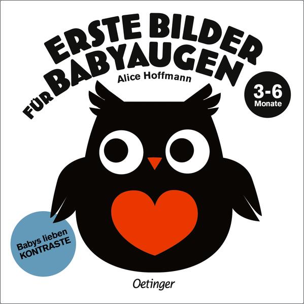 Erste Bilder für Babyaugen. 3-6 Monate: Babys lieben Kontraste