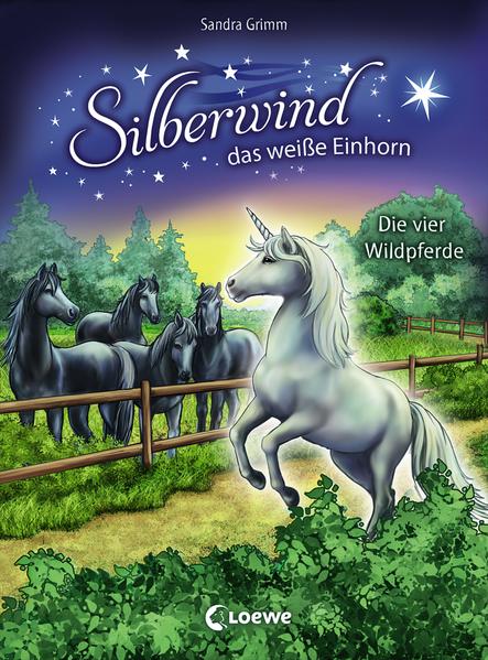 MäEx: Silberwind, das weiße Einhorn (Band 3) - Die vier Wildpferde