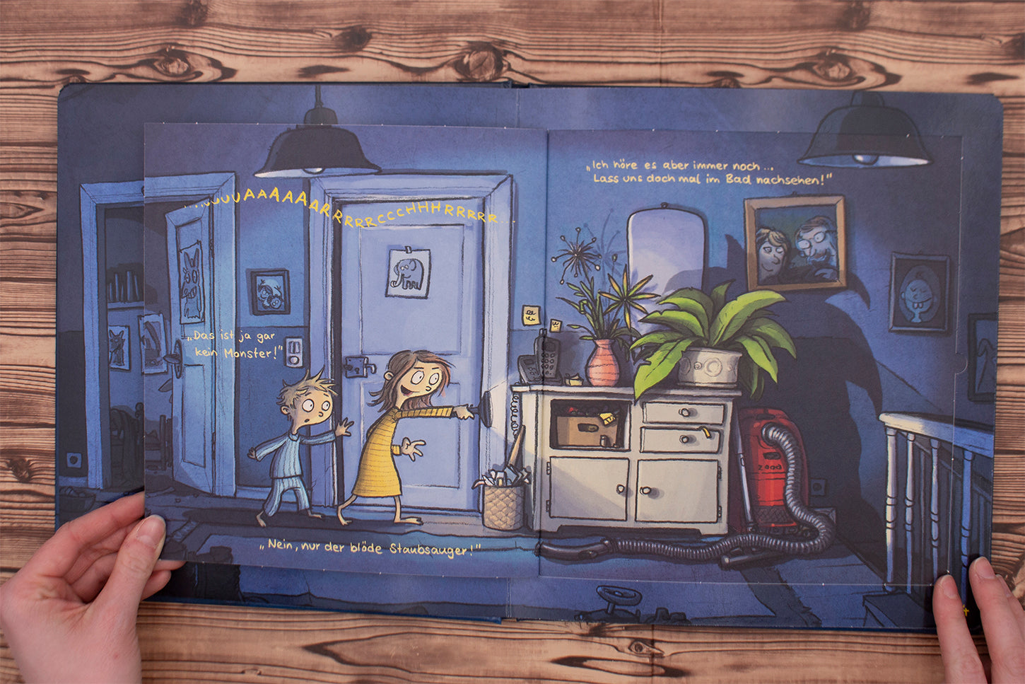 Wir haben doch keine Angst im Dunkeln! Lustiges Bilderbuch über Angst und Mut für Kinder ab 3 Jahre