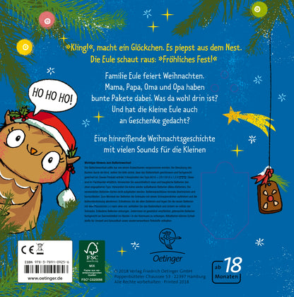 Die kleine Eule feiert Weihnachten: Spielspaß mit Sound