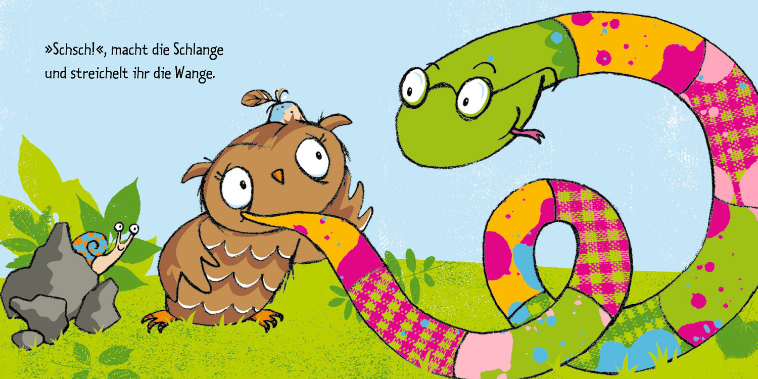 Die Eule mit der Beule: Trostspendendes Pappbilderbuch für Kinder ab 2 Jahren