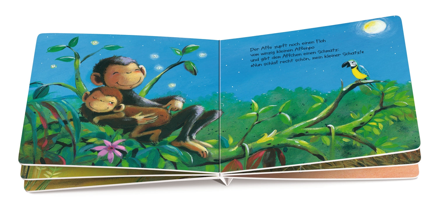 Wie kleine Tiere schlafen gehen: Allerliebstes Gutenachtbuch für Kinder ab 2 Jahren