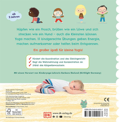 Yoga für Minis: Pappbilderbuch mit ersten Yoga-Übungen für Kinder ab 2 Jahren