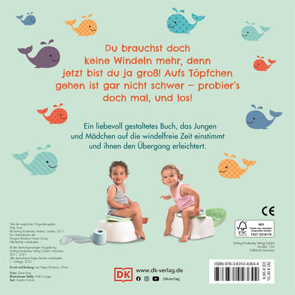 Mein Töpfchen-Buch: Pappbilderbuch ab 2 Jahren mit witzigem Klodeckel-Cover