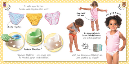 Mein Töpfchen-Buch: Pappbilderbuch ab 2 Jahren mit witzigem Klodeckel-Cover