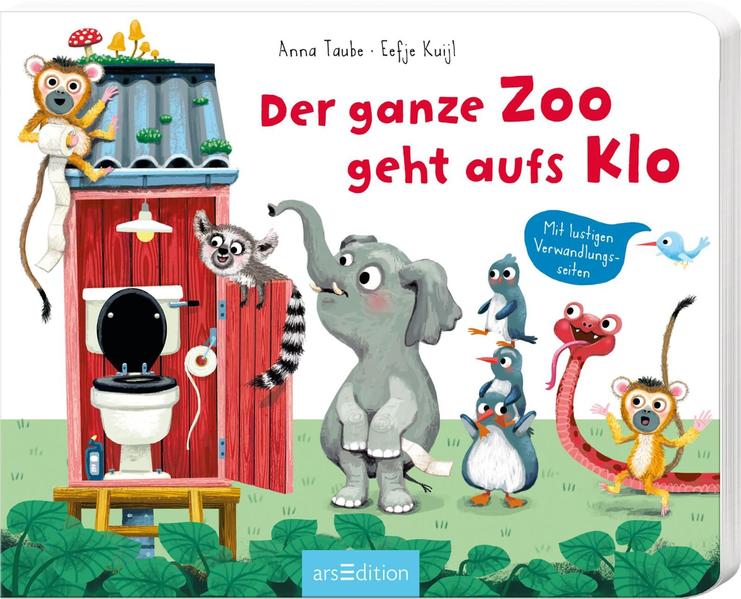 Der ganze Zoo geht aufs Klo: Mit lustigen Verwandlungsseiten