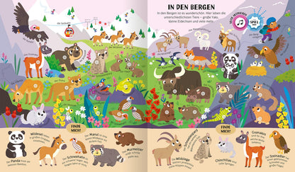 Mein riesengroßes Soundbuch Tiere: mit 200 Sounds