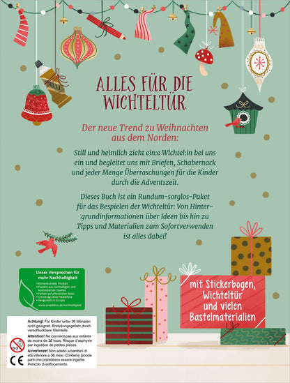 Wichtel willkommen: Vorlagen, Briefe und Bastelideen für unsere Wichteltür
