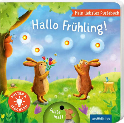 Mein liebstes Pustebuch – Hallo Frühling! Pusten &amp; leuchten