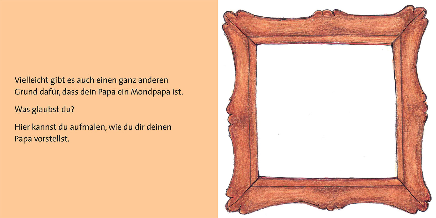 Mondpapas: Ein Buch für Kinder mit abwesenden Vätern