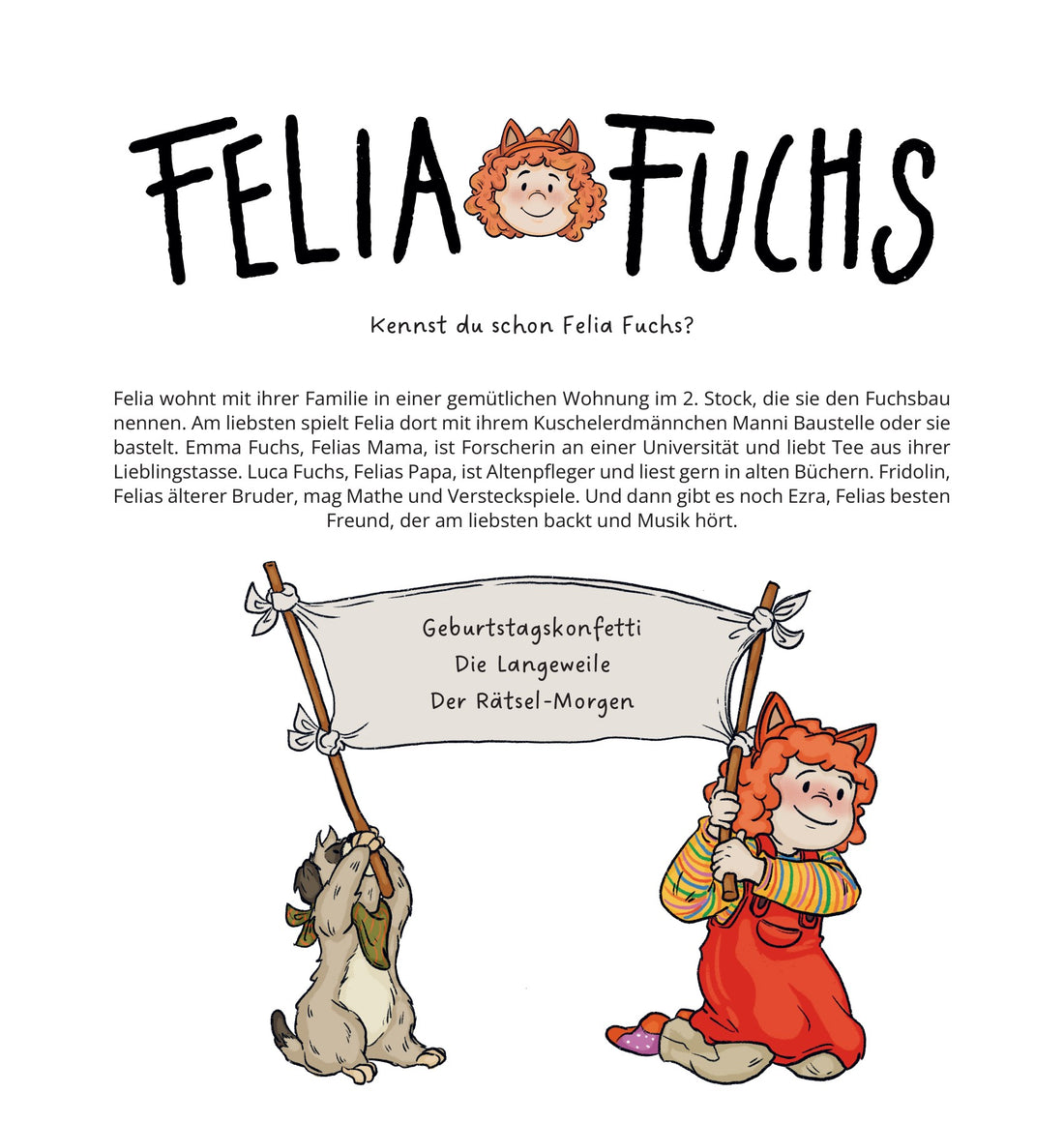 978-3-911521-00-0 Felia Fuchs - Alltagsgeschichten aus dem Fuchsbau Band 1: Bei uns zu Hause (2)