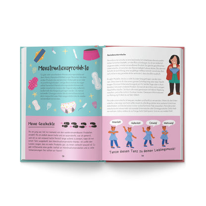 Mut zum Blut: Alles, was du über die Periode wissen musst. Das inklusive Handbuch zur Menstruation.