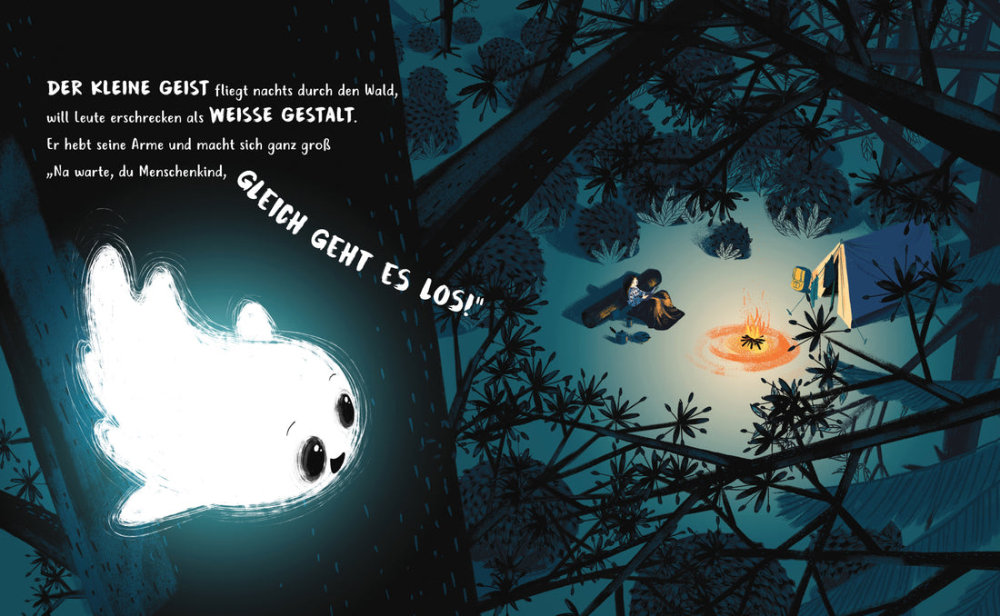 Der kleine Geist, der sein Buh verlor