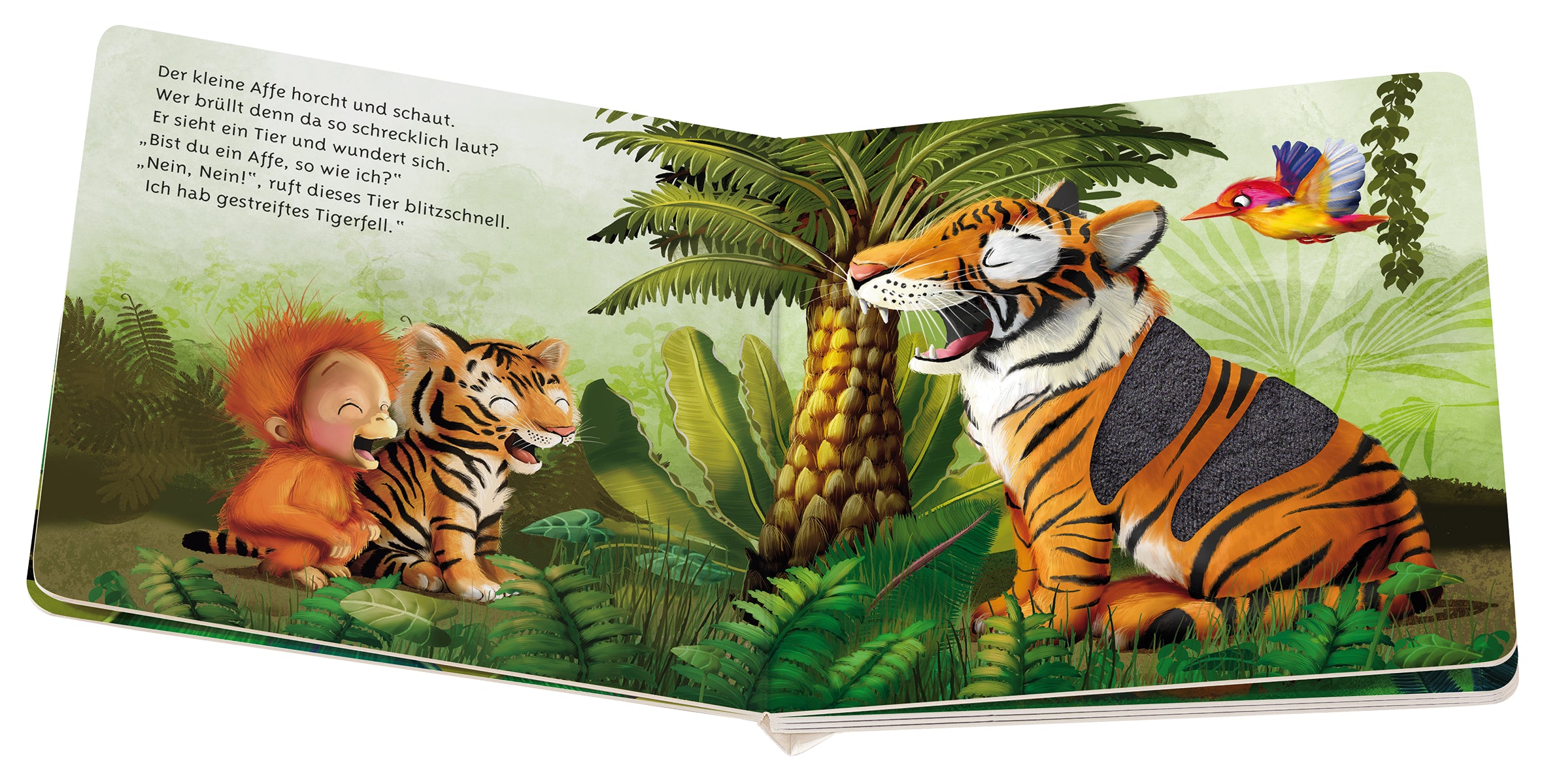 Mein erstes Vorlese-Fühlbuch - Bist du ein Affe?