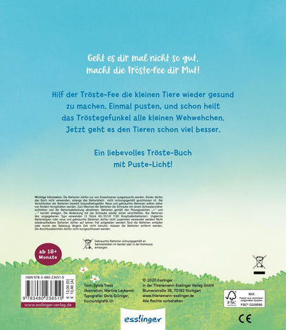 Mein Puste-Licht-Buch: Die kleine Tröste-Fee