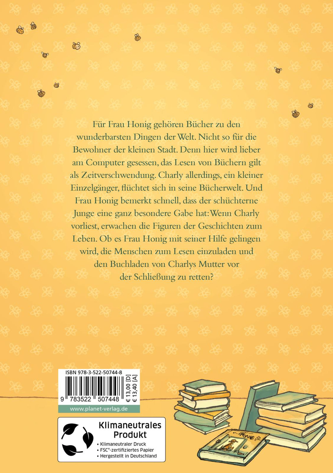 Frau Honig: Frau Honig und die Magie der Worte: Magisches Kinderbuch ab 8