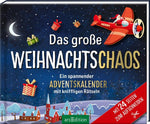  9783845857367 Das große Weihnachtschaos. Adventskalender Ein spannender Adventskalender mit kniffligen Räts (1)