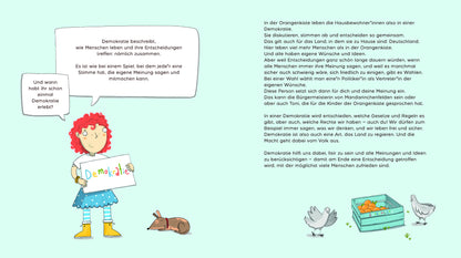 Was ist eigentlich Demokratie? Toni aus der Orangenkiste von Tina Ruthe und Sally Lisa Starken