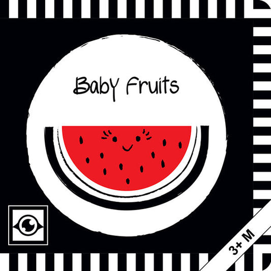 Baby Fruits: Kontrastbuch für Babys mit Öffnungen · kontrastreiche Bilder angepasst an Babyaugen · S