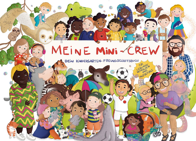 9783982581002 Freundebuch Meine Mini-Crew Dein Kindergarten-Freundschaftsbuch, das beste Ges (1)