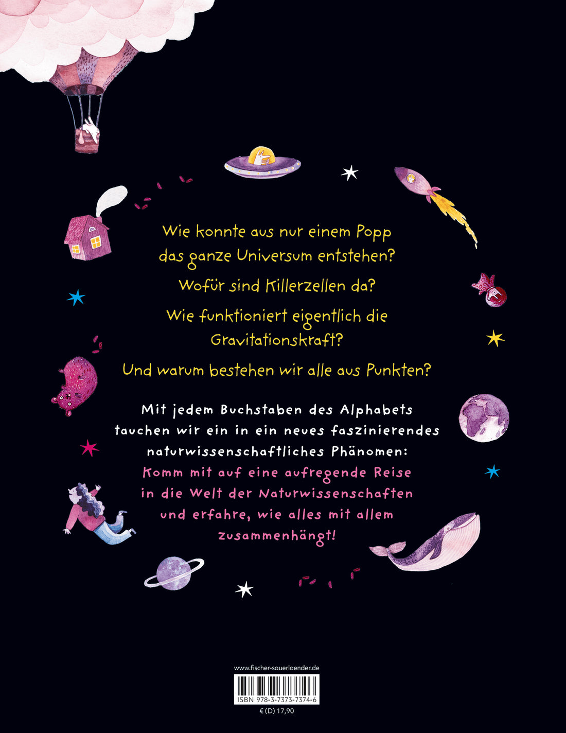 ABC der Wissenschaften Buntes Kindersachbuch ab 7 Jahren. Schönes Geschen Rasmus Åkerblom 9783737373746 Fischer Sauerländ...