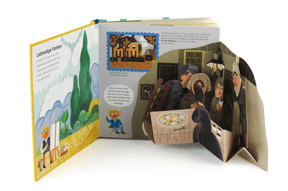  ART POPS: Vincent Van Gogh Ein Pop-up-Buch | Pop-up Bilderbuch über große Kün Susie Hodge 9783737373876 FISCHER Duden Kin...