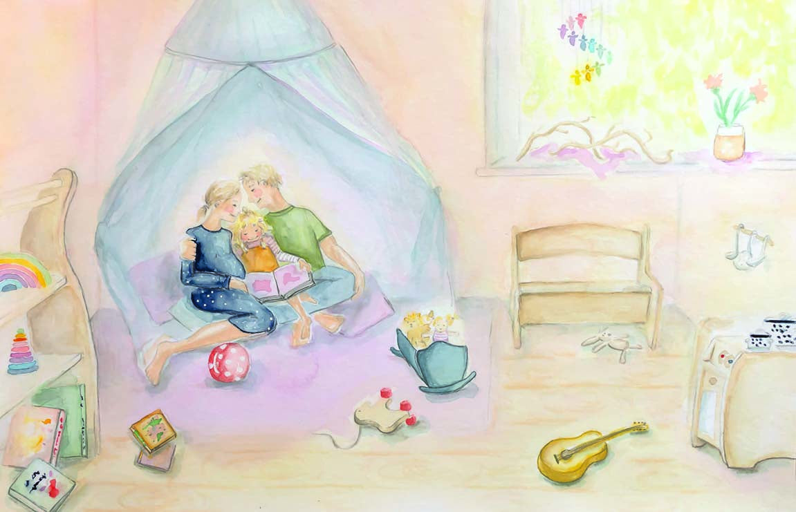 Aha-Buch-Bücher 978-3-96914-005-5 Lotte - deine Sternenschwester Ein Bilderbuch zur Trauerbewältigung für zurückble (4)