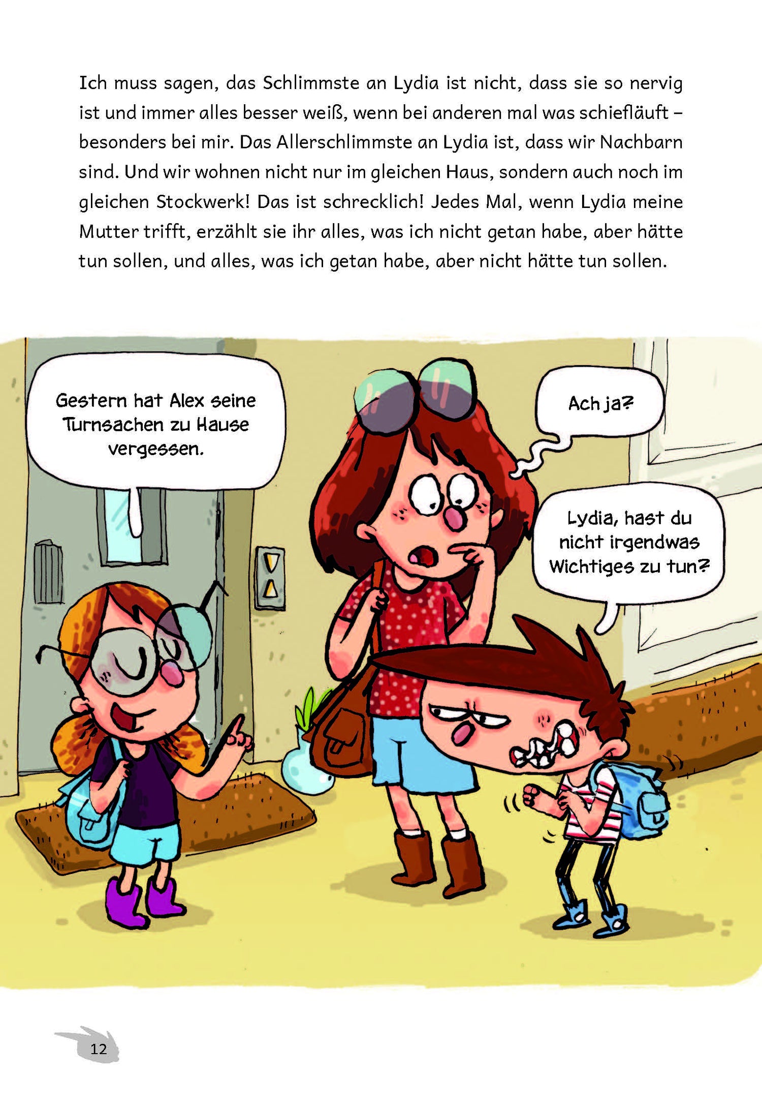  Alex und die Monster Hier kommt Mr. Flat! Jaume Ramon Copons 9783949866043 Edition Helden (3)